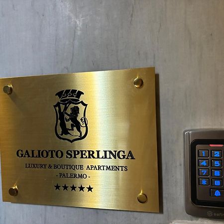 Galioto Sperlinga Luxury Boutique Apartments Палермо Екстер'єр фото